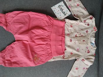 Ensemble pantalon t shirt 6mois