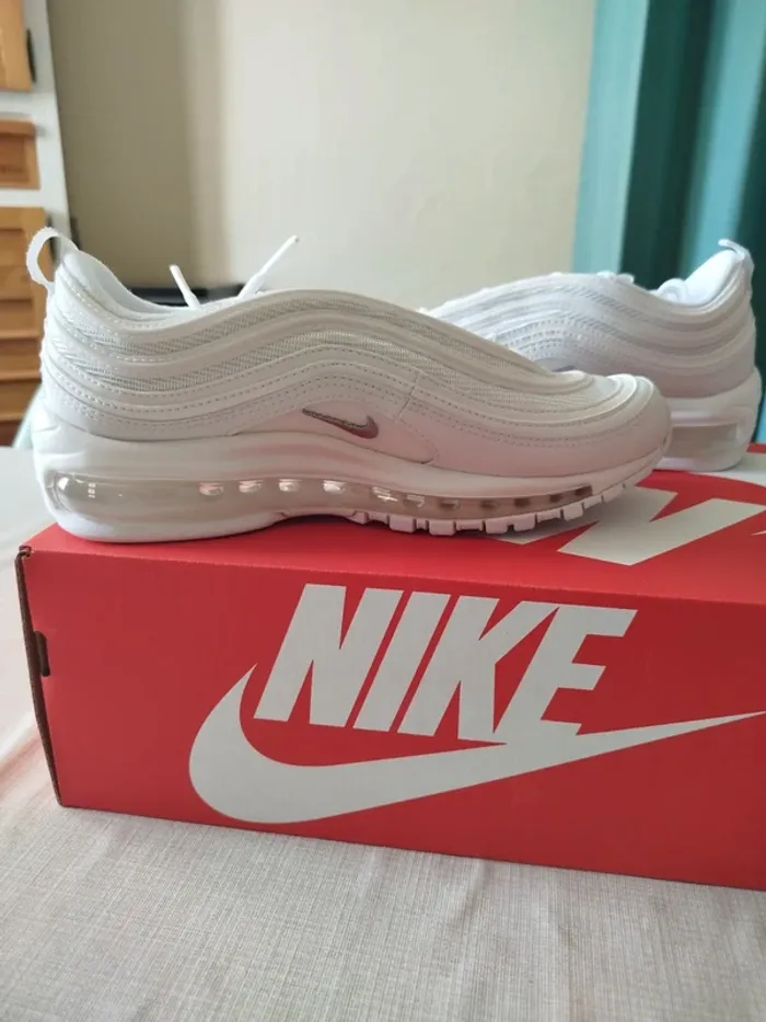Nike Air max 97 white wolf grey - photo numéro 2