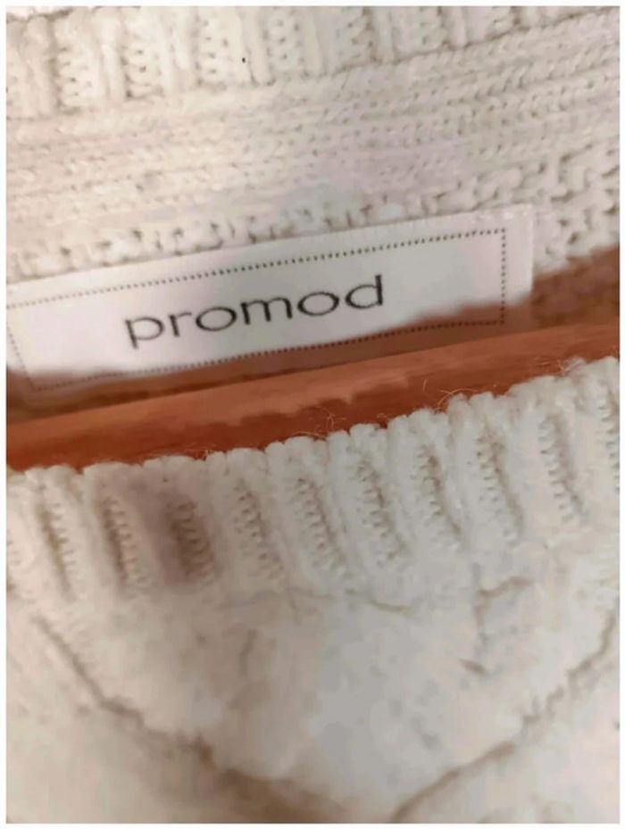 Pull blanc promod 38 - photo numéro 3
