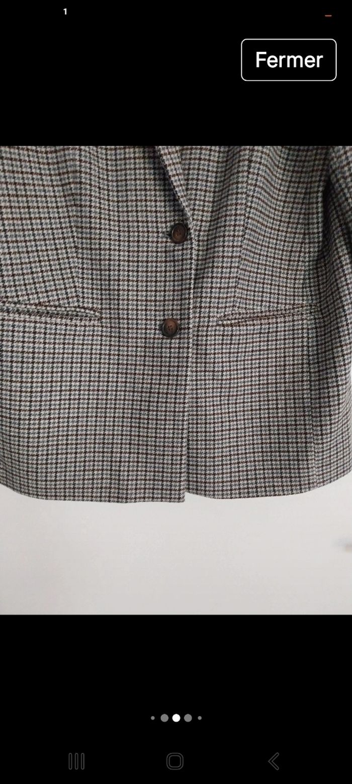 Manteau carreau T40 - photo numéro 5