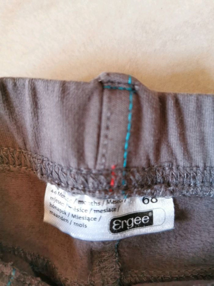 Pantalon gris bébé garçon 4-6 mois neuf - photo numéro 3