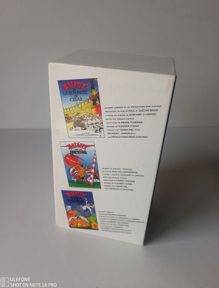 Coffret 3 K7 VHS Asterix et Obélix collector Gaumont 1995 - photo numéro 7