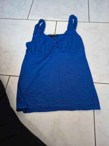 Débardeur bleu