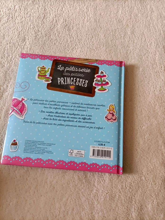 Livre de recettes La pâtisserie des petites princesses - photo numéro 2