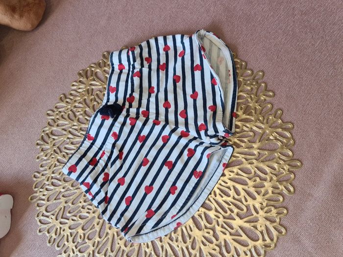 Short court en coton 18 mois