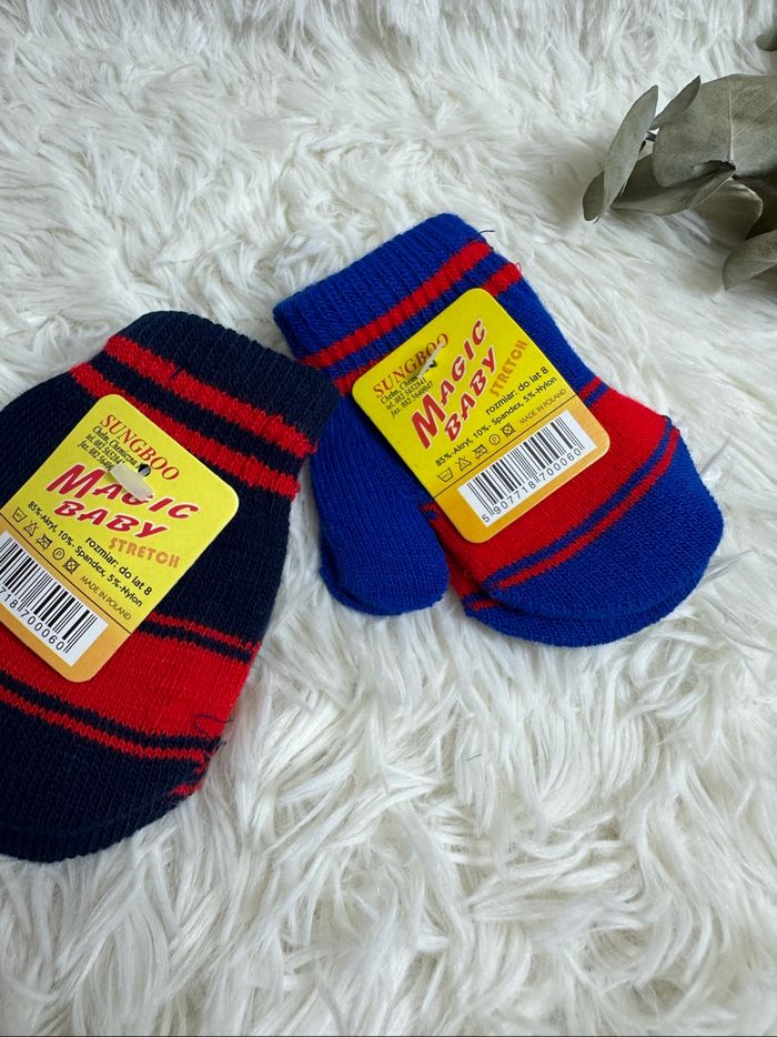 Lot de 2 paires de moufles Magic Baby - photo numéro 2
