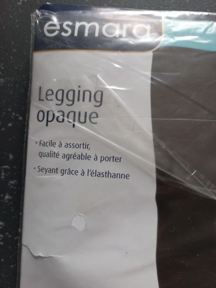 Legging opaque neuf S taille française 38/40 eur 36/38 - photo numéro 3