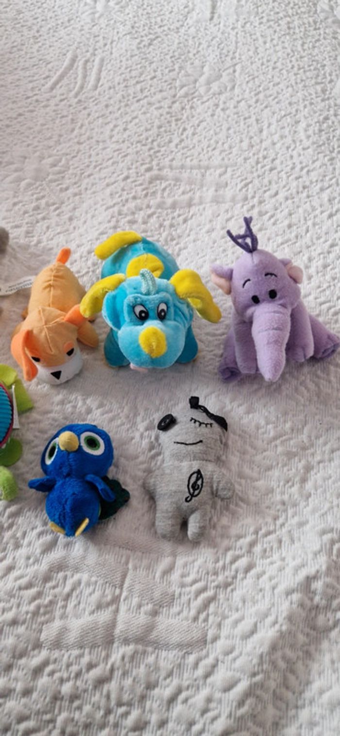 Lot de 8 petites peluches - photo numéro 3