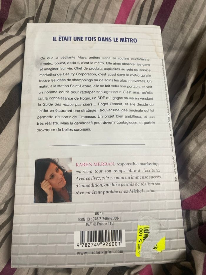 Il était une fois dans le métro livre - photo numéro 2