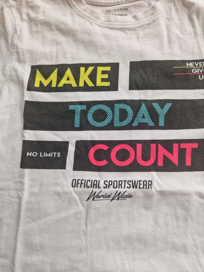 T-shirt manches courtes garçon 12/13 ans Primark - photo numéro 2
