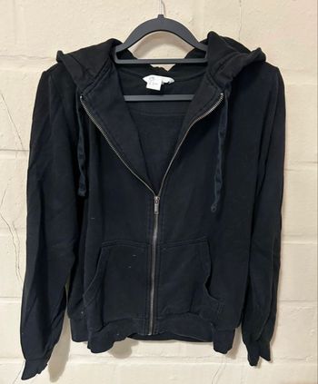 Gilet à capuche noir – H&M – Taille S - Très bon état
