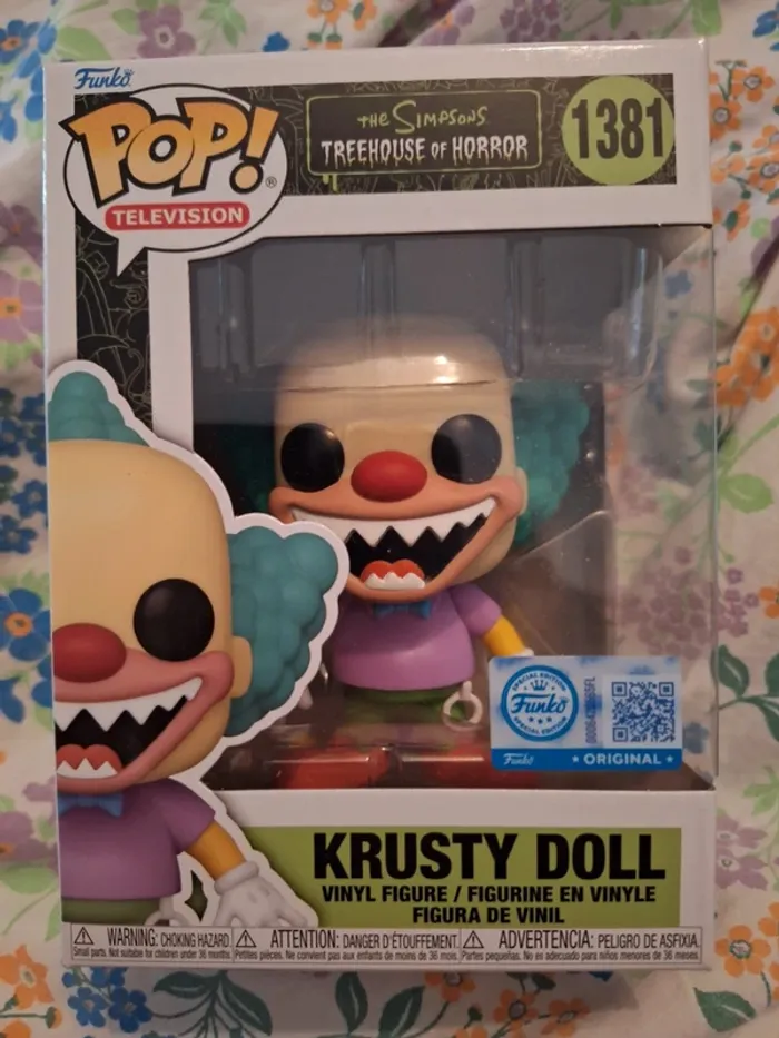 Funko pop the Simpson horror krusty doll 1381