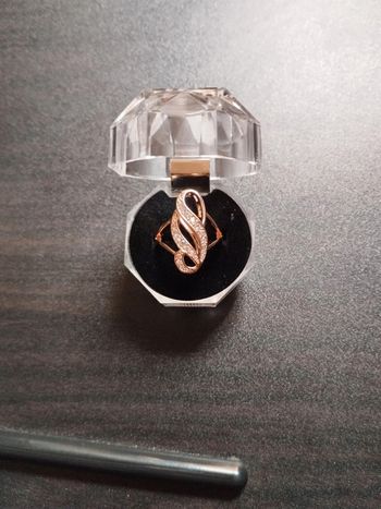 Bague vintage femme avec coffret cadeau