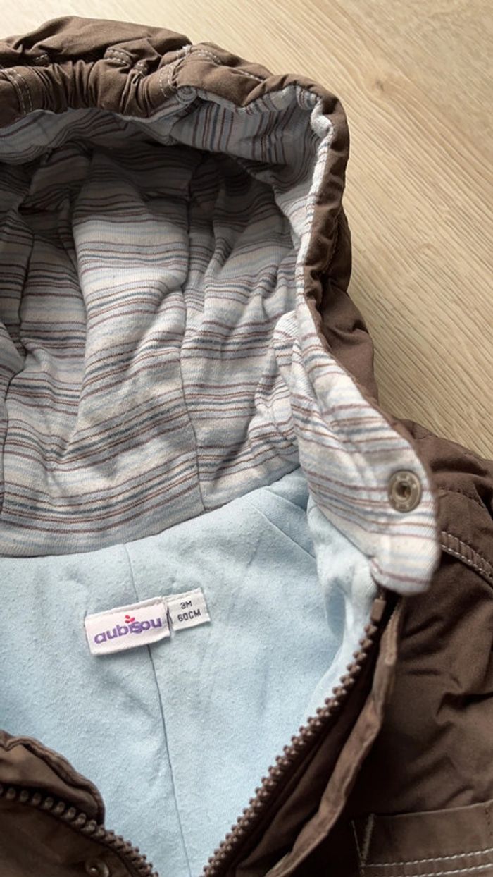 Combinaison COMBI pilote Aubisou 3 mois 60 cm - photo numéro 2