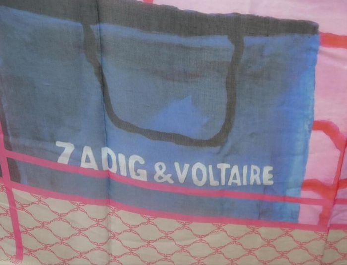 Grand foulard zadig&voltaire Kerry band of sisters - photo numéro 5
