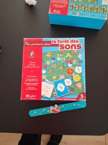 Jeu mon parcours dans la forêt des sons complet en très bon état