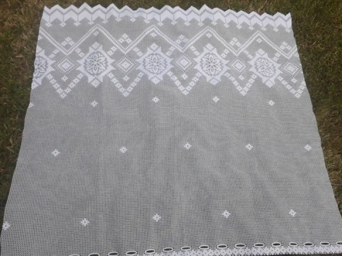 Rideau blanc en très bon état - photo numéro 4