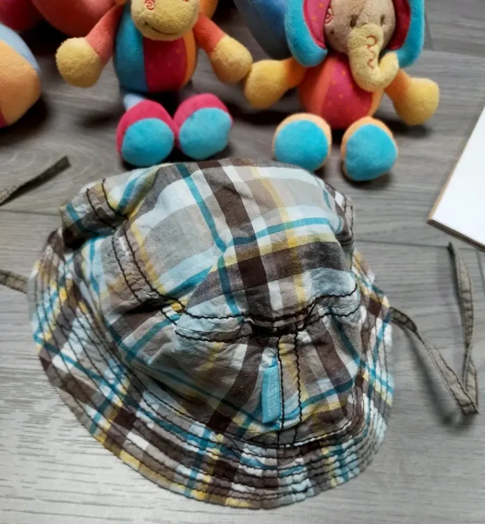 Bob à rayures garçon 9-12 mois H&M - photo numéro 2