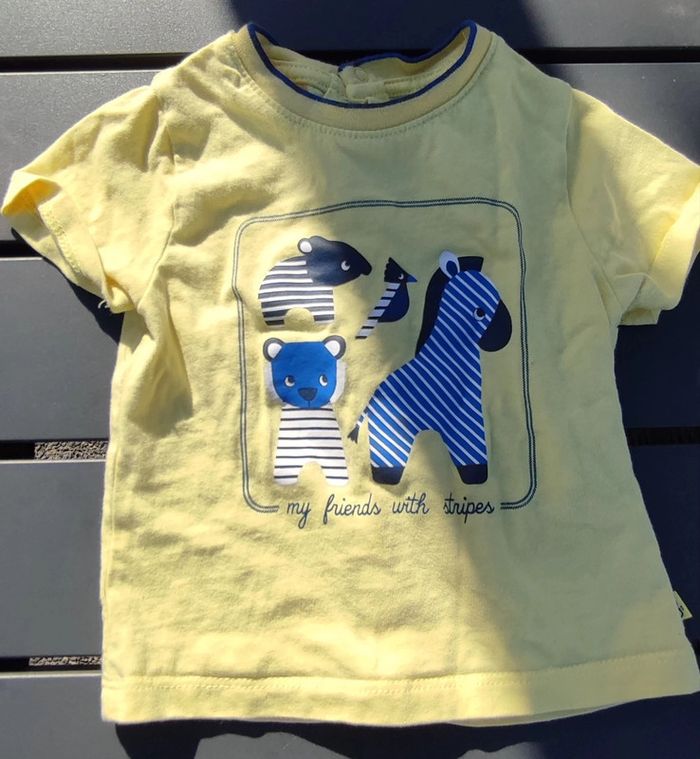 Lot tee shirt bébé garçon - photo numéro 5