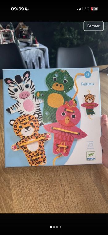 Jeux de laçage djeco