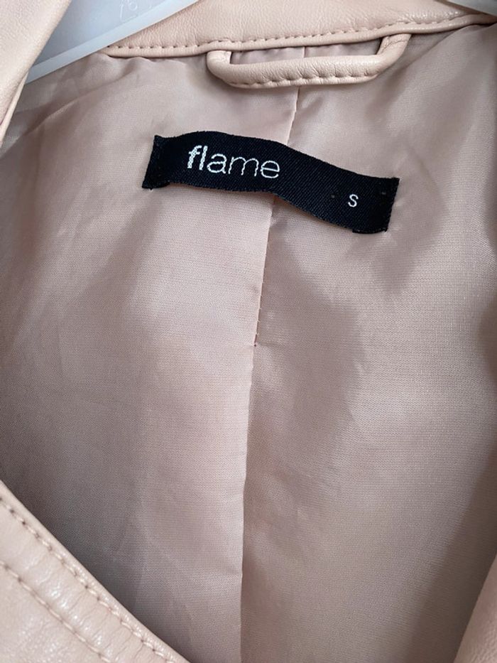 Veste en simili cuir Flame Taille S - photo numéro 3