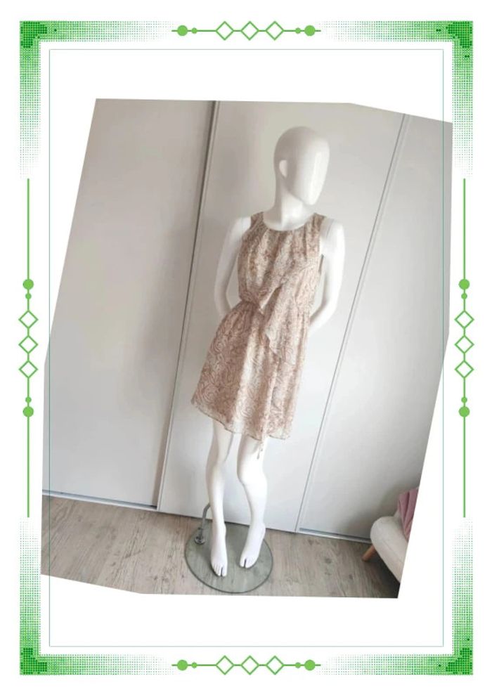 Robe motif cachemire