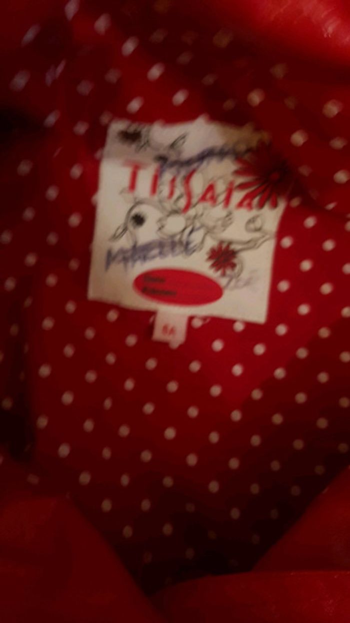 Imper rouge 6ans - photo numéro 3