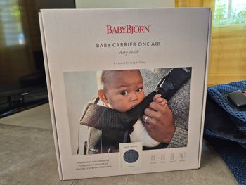 Porte bébé Babybjorn One Air Mesh 3D