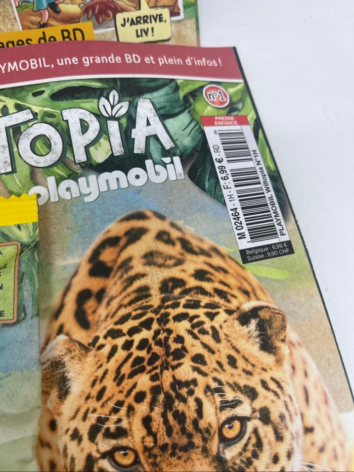 Lot de 4 livres D’activités Magazines Playmobil Wiltopia Avec leurs figurines animaux Neuf - photo numéro 5