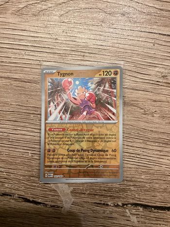 carte Pokémon tygnon reverse 107/165 EV3.5 collection 151 FR neuf sortie de booster