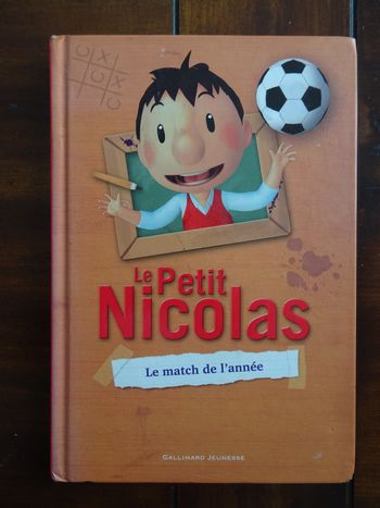 Livre GALLIMARD Le Petit Nicolas – Le match de l’année