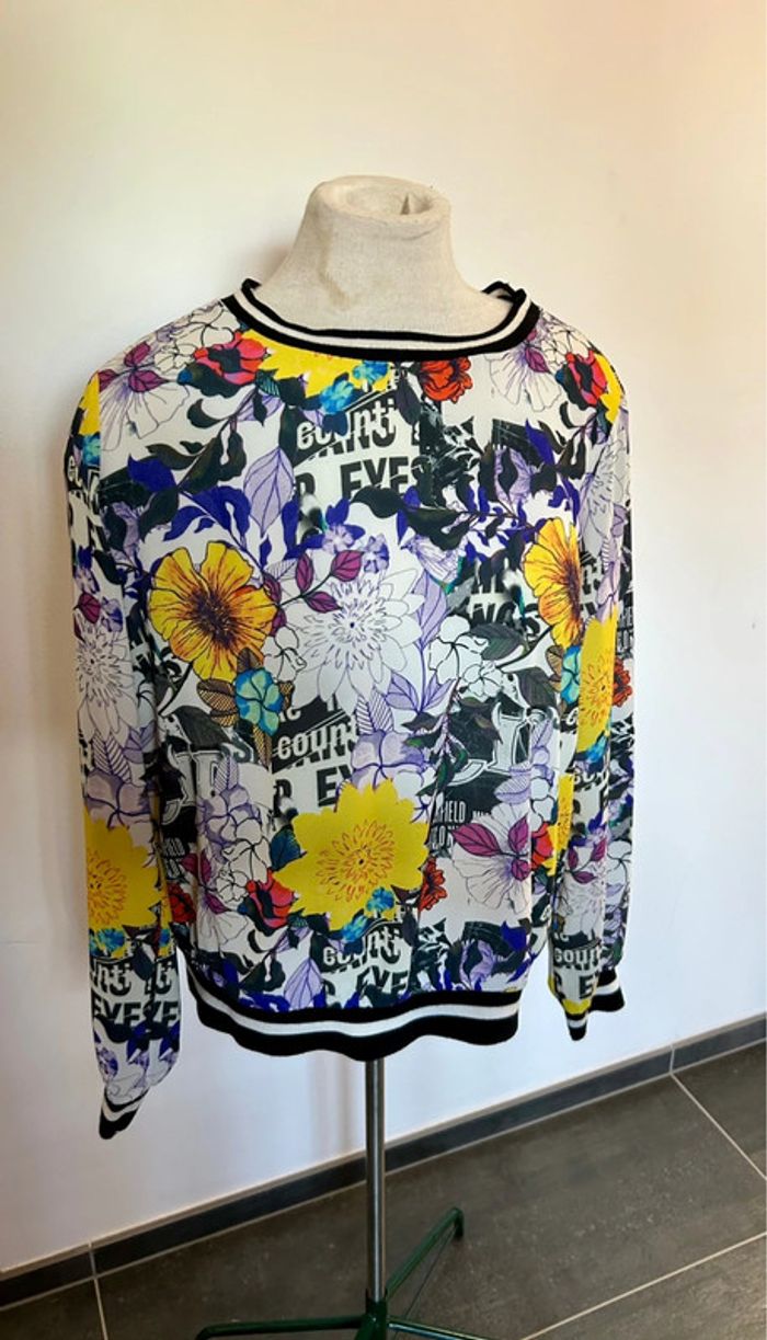 Magnifique blouse colorée Claudia Strater 38 - photo numéro 4