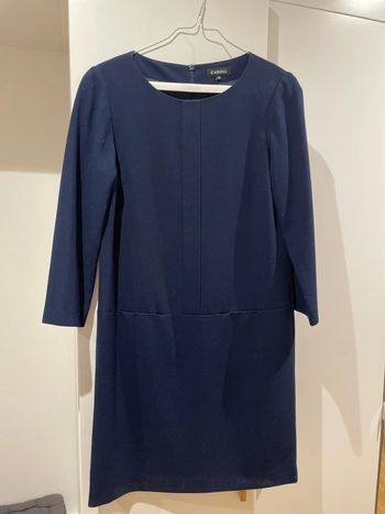 Robe marine Caroll taille 36