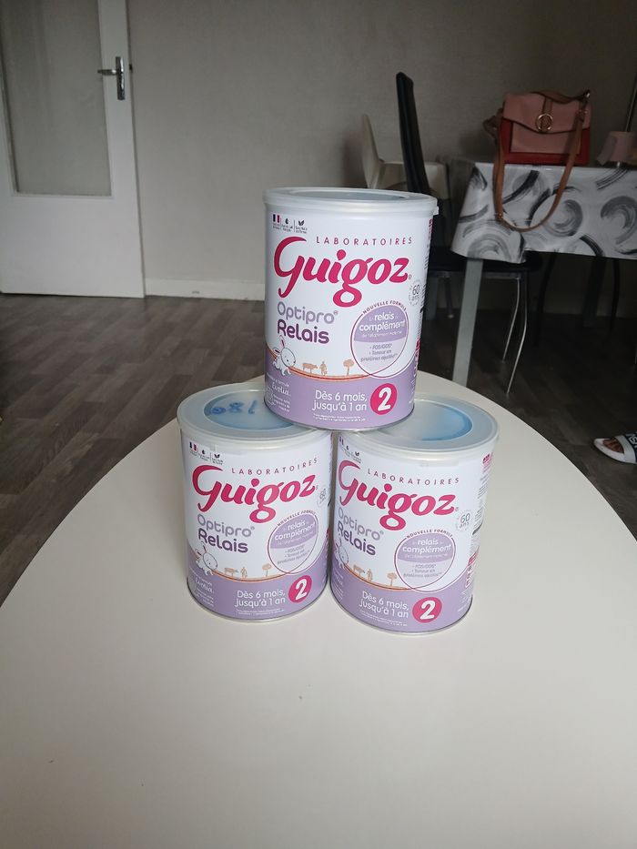 Guigoz deuxième âge optipro relais