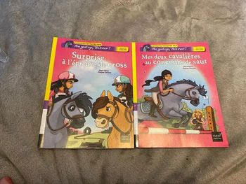 Lot livres Premières lectures : Au galop, Silver