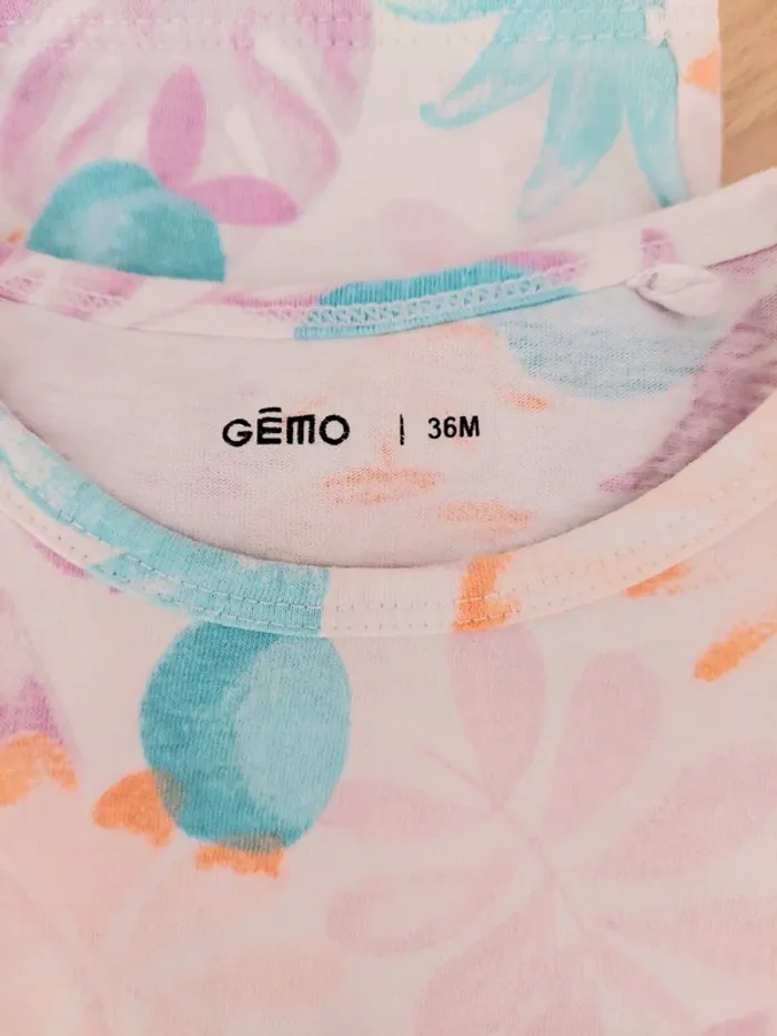 Pyjama d'été Gémo (36 mois) - photo numéro 3