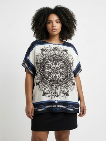 Blouse imprimée 