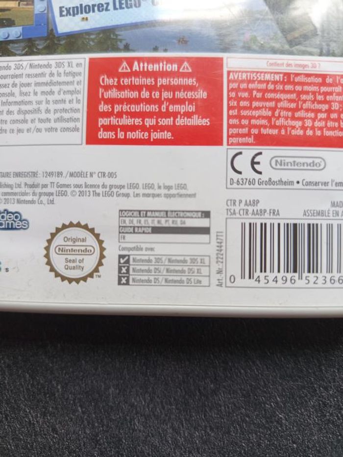 Nintendo - 3DS - Lego - City undercover - The chase begins - photo numéro 3