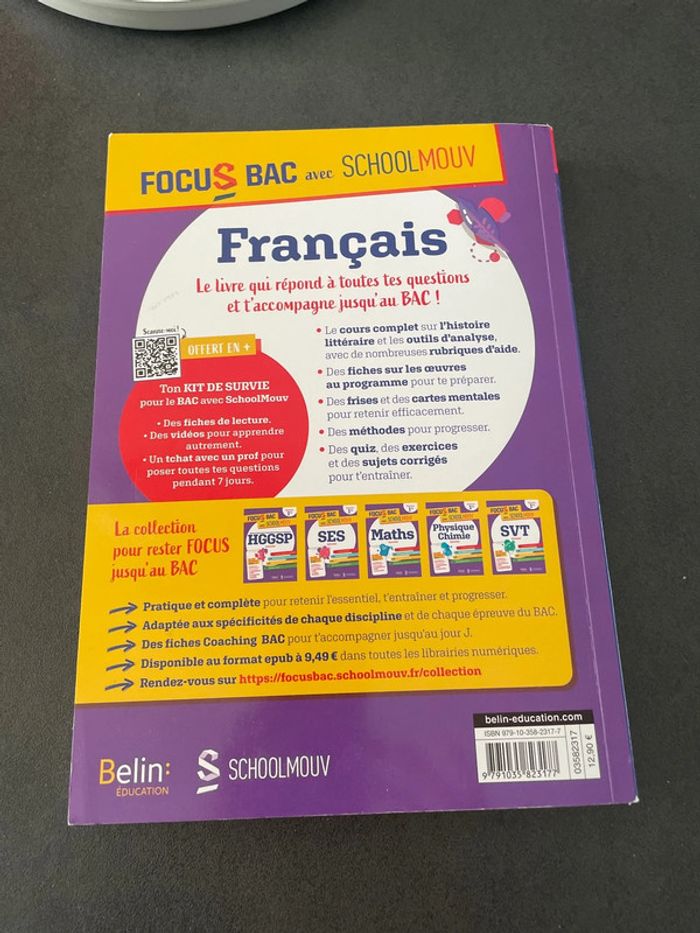 Schoolmouv français 1 ère lycée bac - photo numéro 2