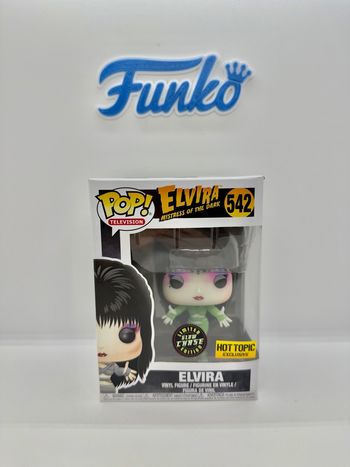 Funko Pop Elvira 542 Glow Chase Hot Topic 🇺🇸