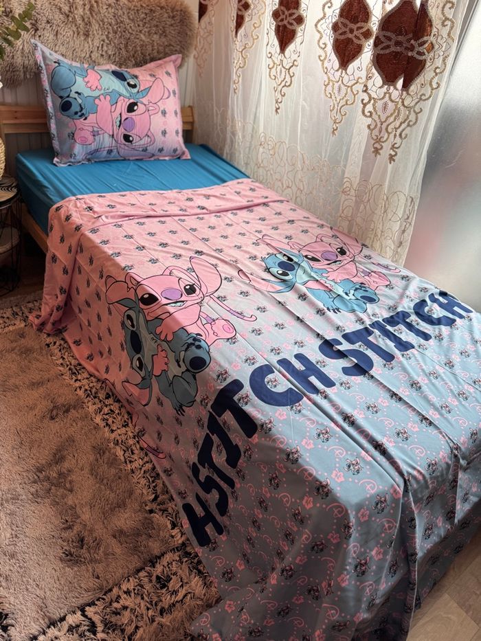 Deux parure drap stitch - photo numéro 6
