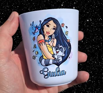 Verre incassable  personnalisé neuf pocahontas