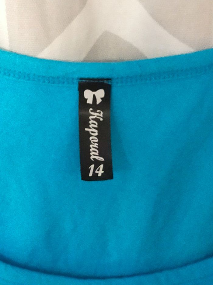 Robe turquoise - photo numéro 3