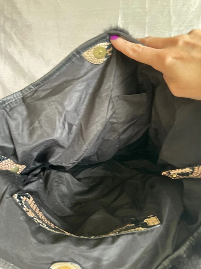 Sac fausse fourrure - Comme neuf - photo numéro 8