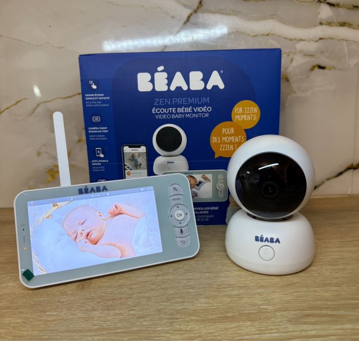 BÉABA Babyphone écoute-bébé Vidéo Zen Premium. - photo numéro 3