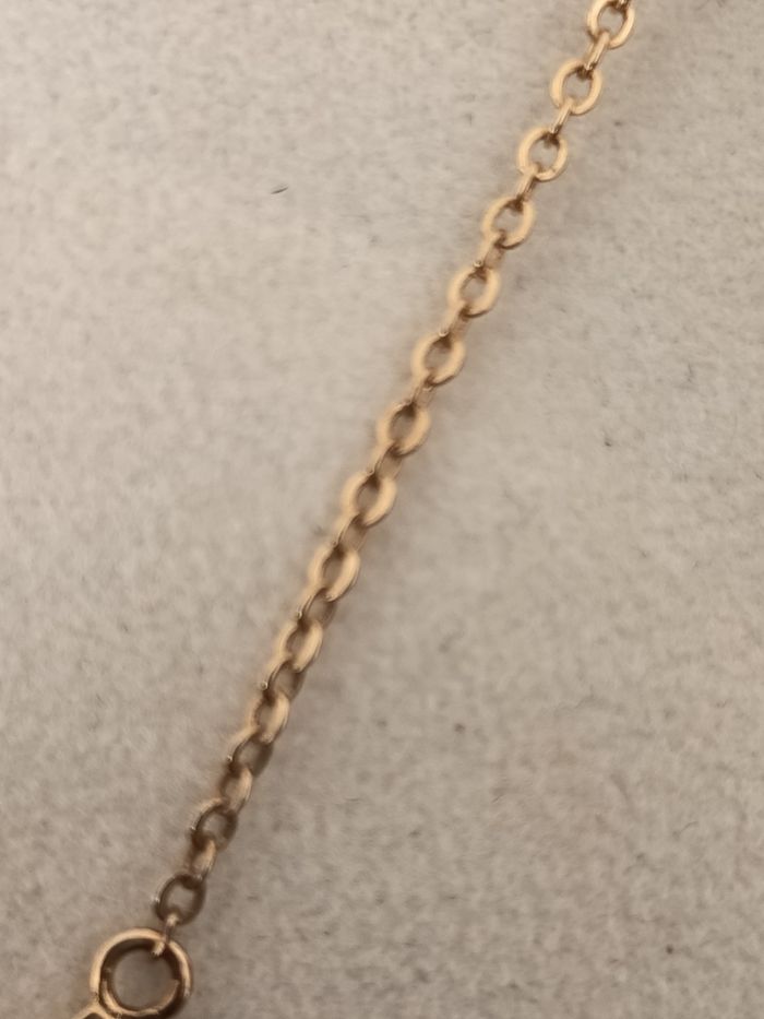 Collier plaqué or. - photo numéro 4