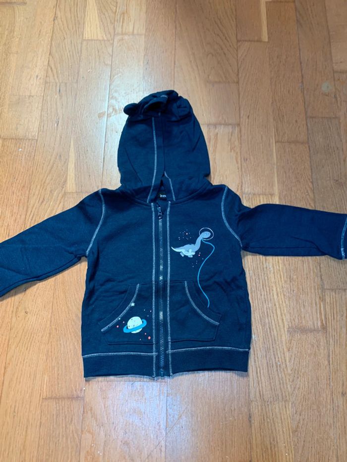 Gilet zippe 18 mois