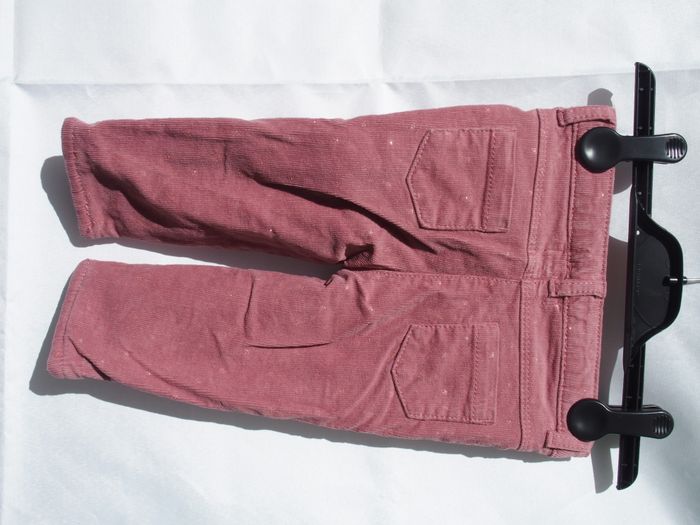 Pantalon velours côtelé doublé - photo numéro 2