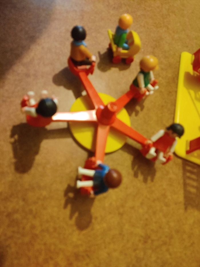 Playmobil balencoire et tourniquet - photo numéro 3