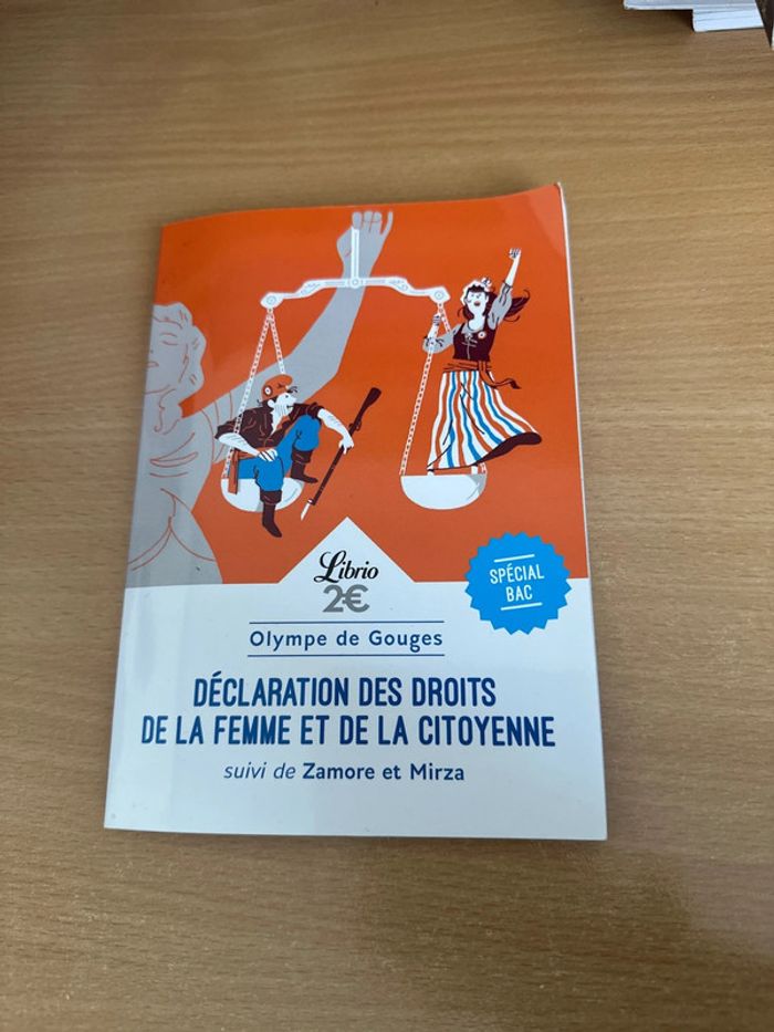 Déclaration des droits de la femme et de la citoyenne